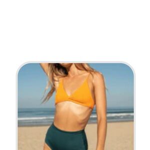 Left On Friday Bikini 24 Karat Gold L